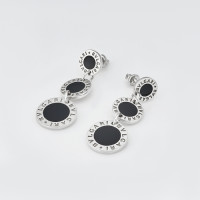 Срібні сережки-гвоздики в стилі BVLGARI (4775) Нещодавно переглянуті