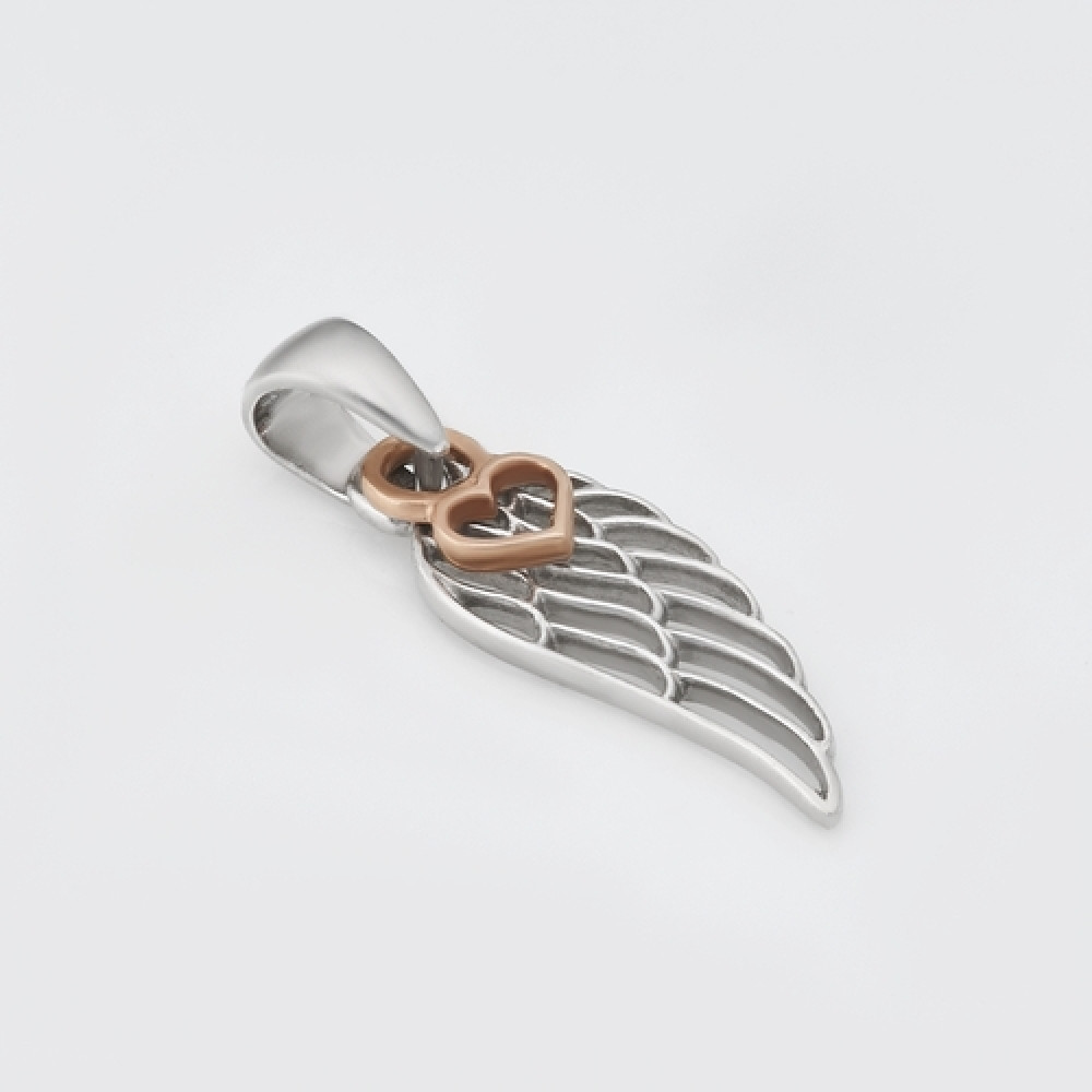 Срібний кулон Крило ангела (7145) - 1