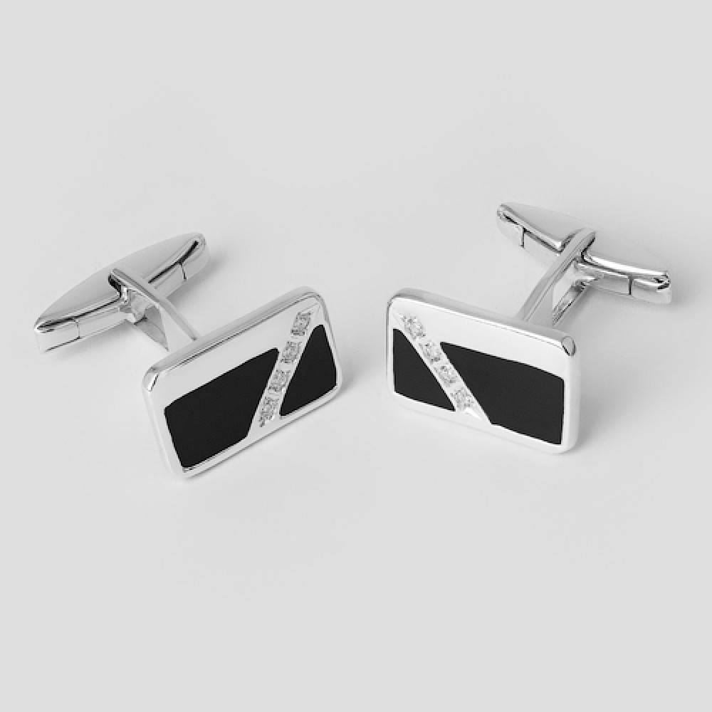 Срібні запонки (7501) - 1