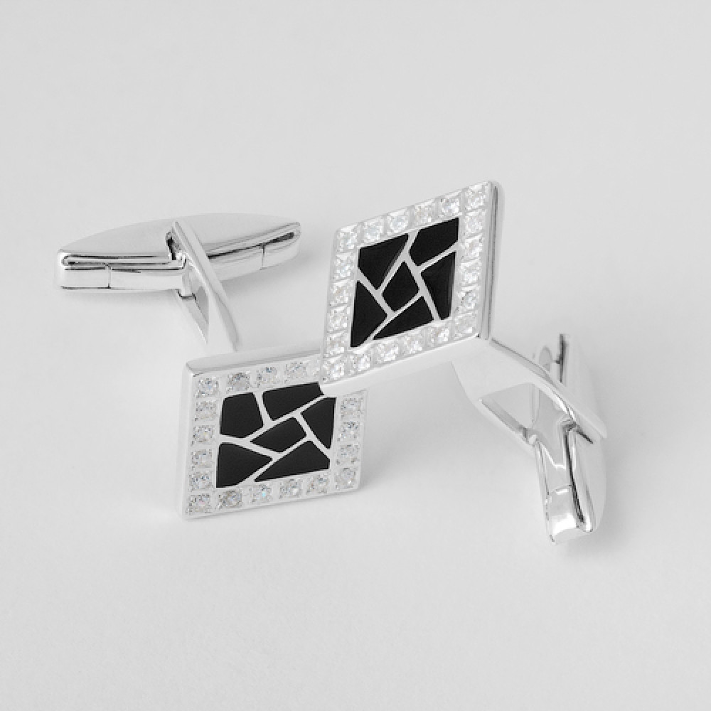 Срібні запонки (7502) - 1