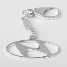 Срібний брелок Hyundai (Хюндай) (9024)