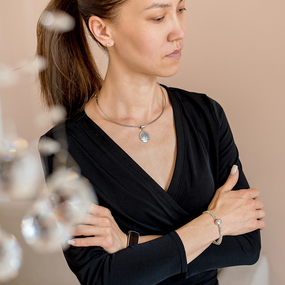 Срібний кулон Дерево життя (7163) - 2