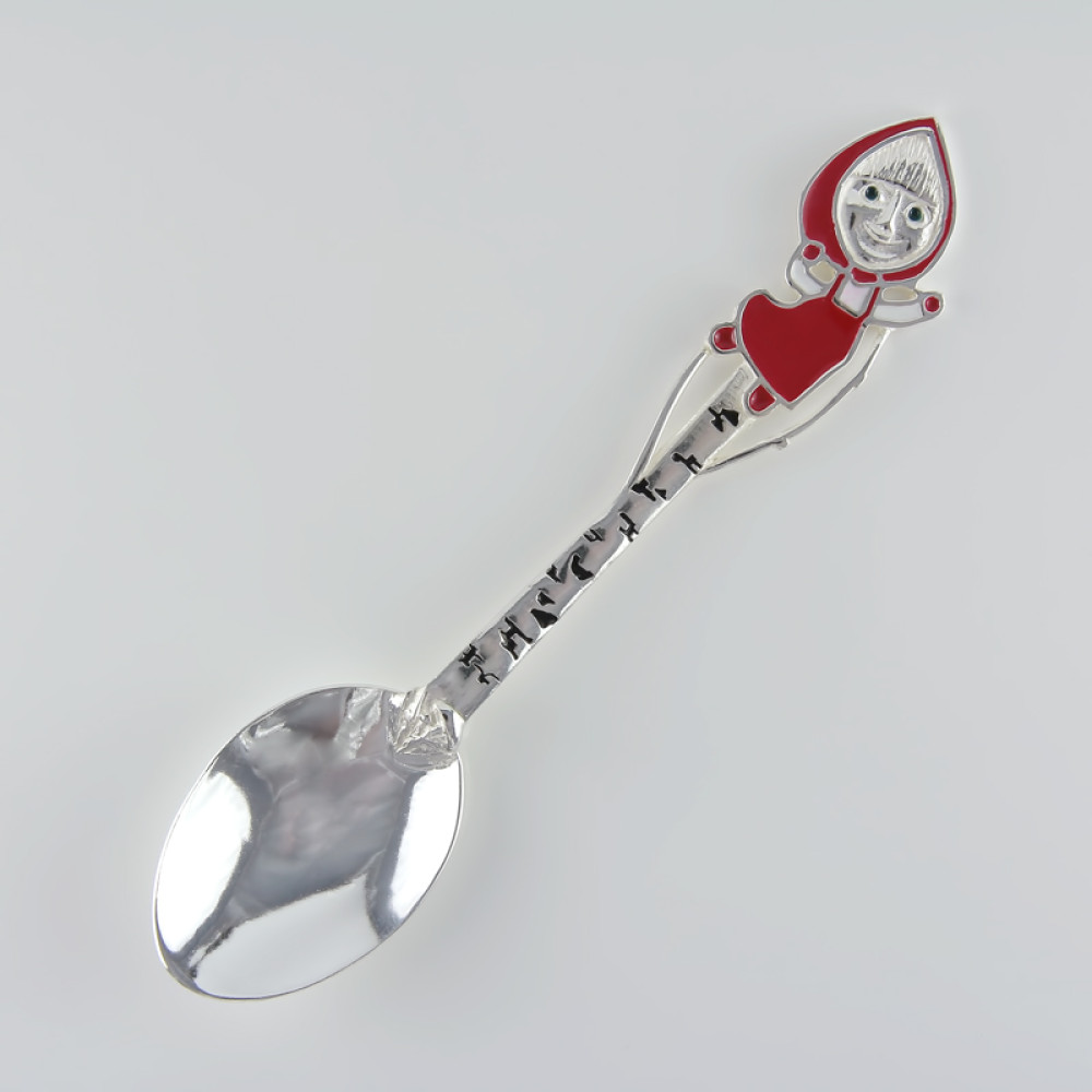 Срібна ложка Маша (9814) - 1