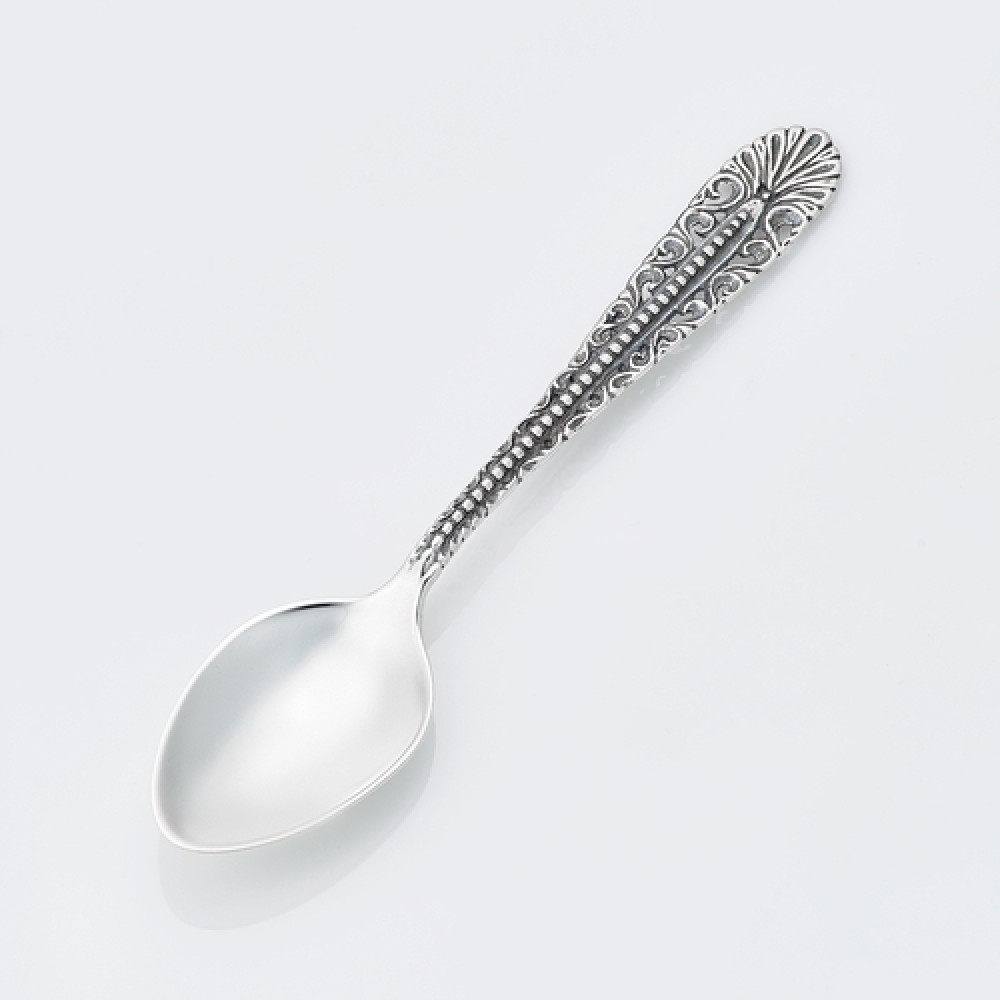 Срібна ложка для кави (9816) - 1