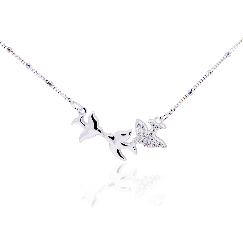 Срібне кольє (1066) - 1