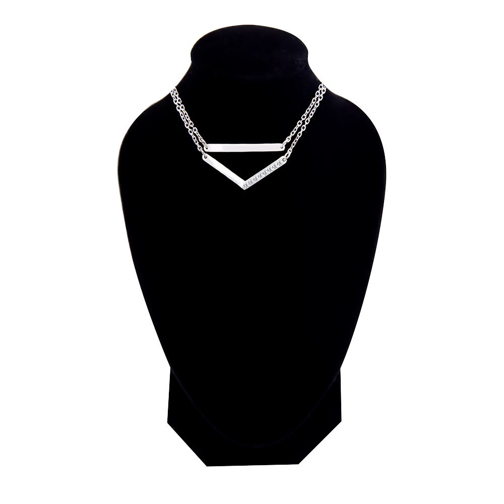 Срібне кольє (1070) - 1