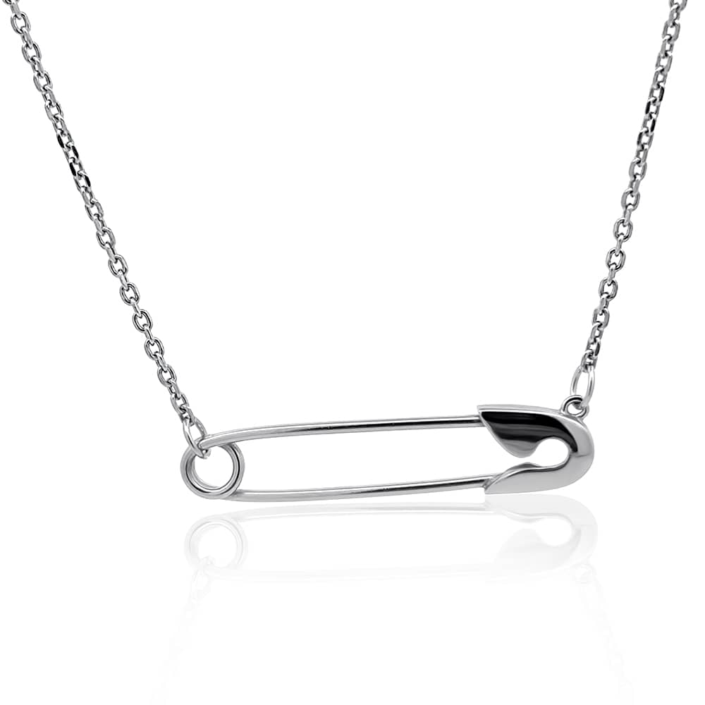 Срібне кольє Шпилька (1084) - 1