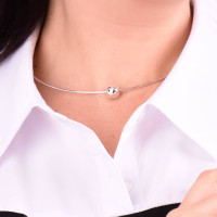 Срібне кольє  з кулькою (1099) Рекомендації для вас