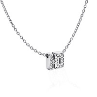 Срібне кольє з літерою Ю (1103-Ю) Нещодавно переглянуті