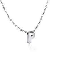 Срібне кольє з літерою Р (1105-Р) Нещодавно переглянуті