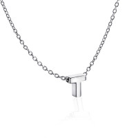 Срібне кольє з літерою Т (1105-Т) Нещодавно переглянуті