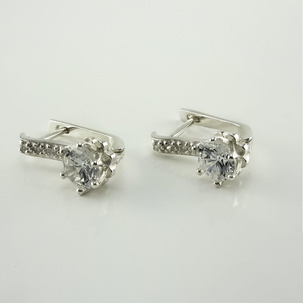 Срібні сережки (4634) - 1