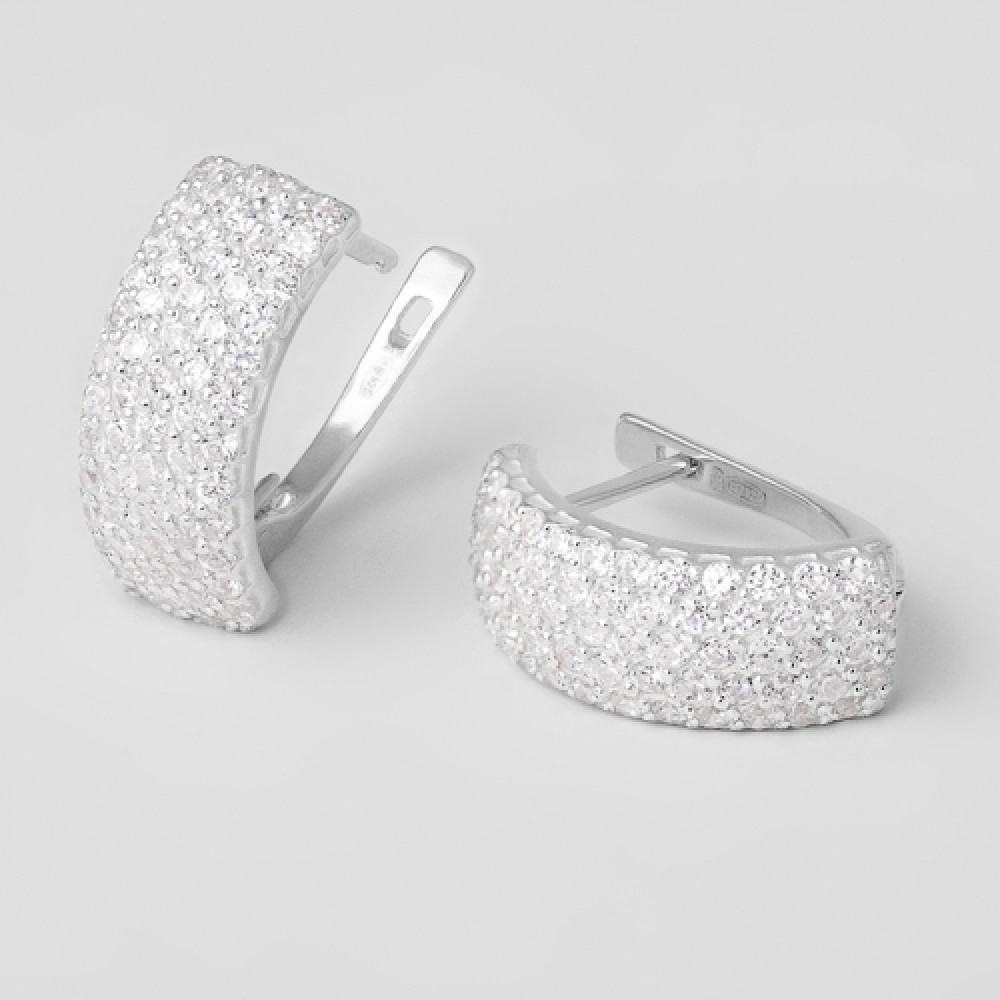 Срібні сережки (4637) - 1