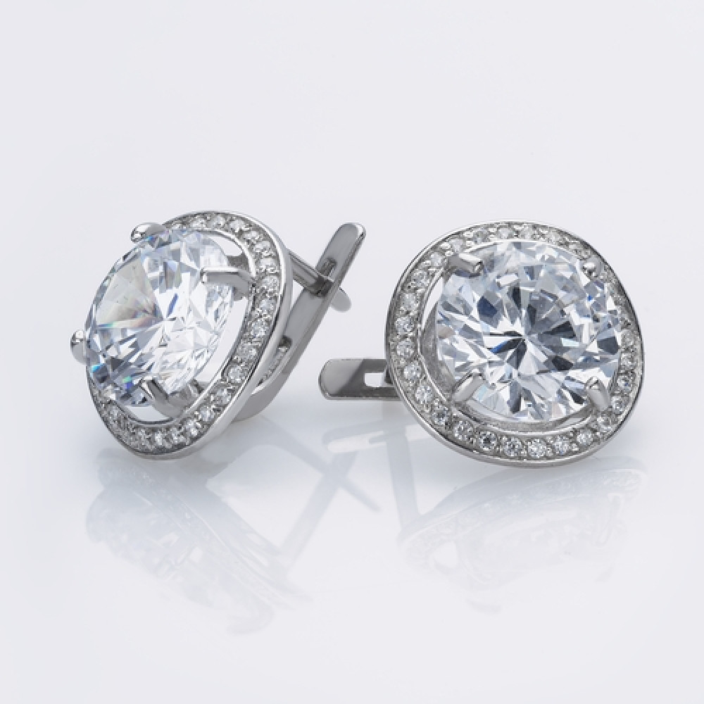 Срібні сережки (4665) - 1