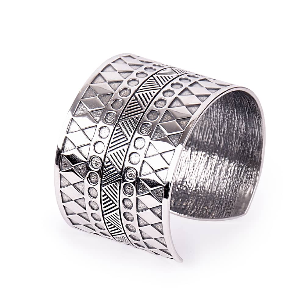 Срібний браслет з орнаментом (2051) - 5