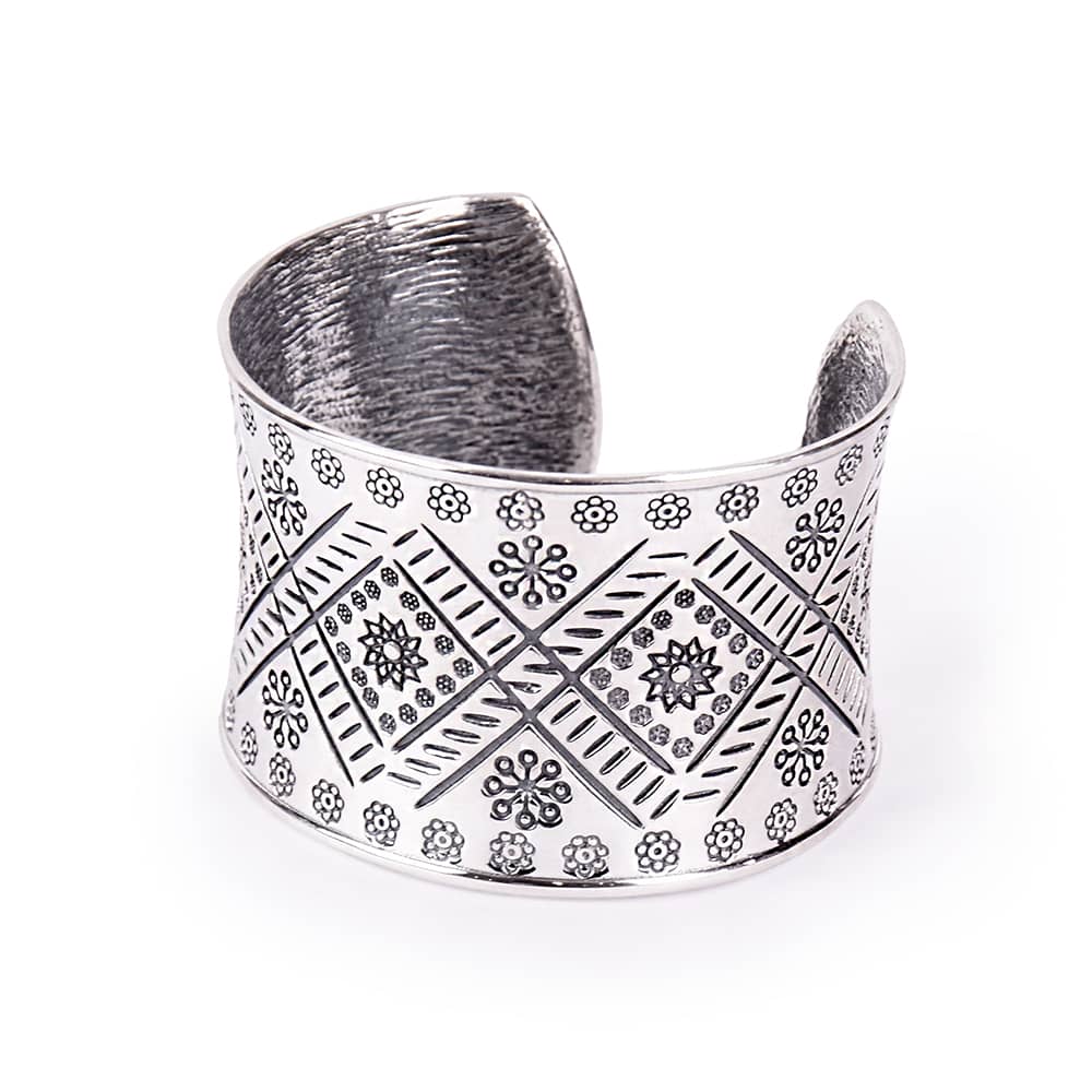 Срібний браслет з орнаментом (2053) - 1