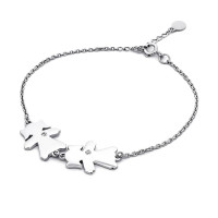 Срібний браслет дві дівчинки (2083) Рекомендації для вас