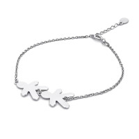 Срібний браслет два хлопчика (2089) Рекомендації для вас