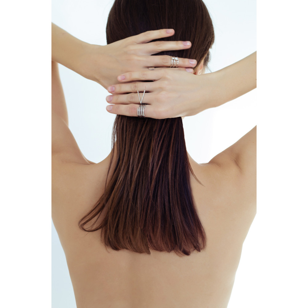 Срібна каблучка (3882) - 4