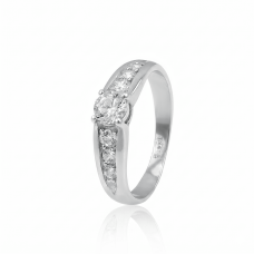 Срібна каблучка (3687)