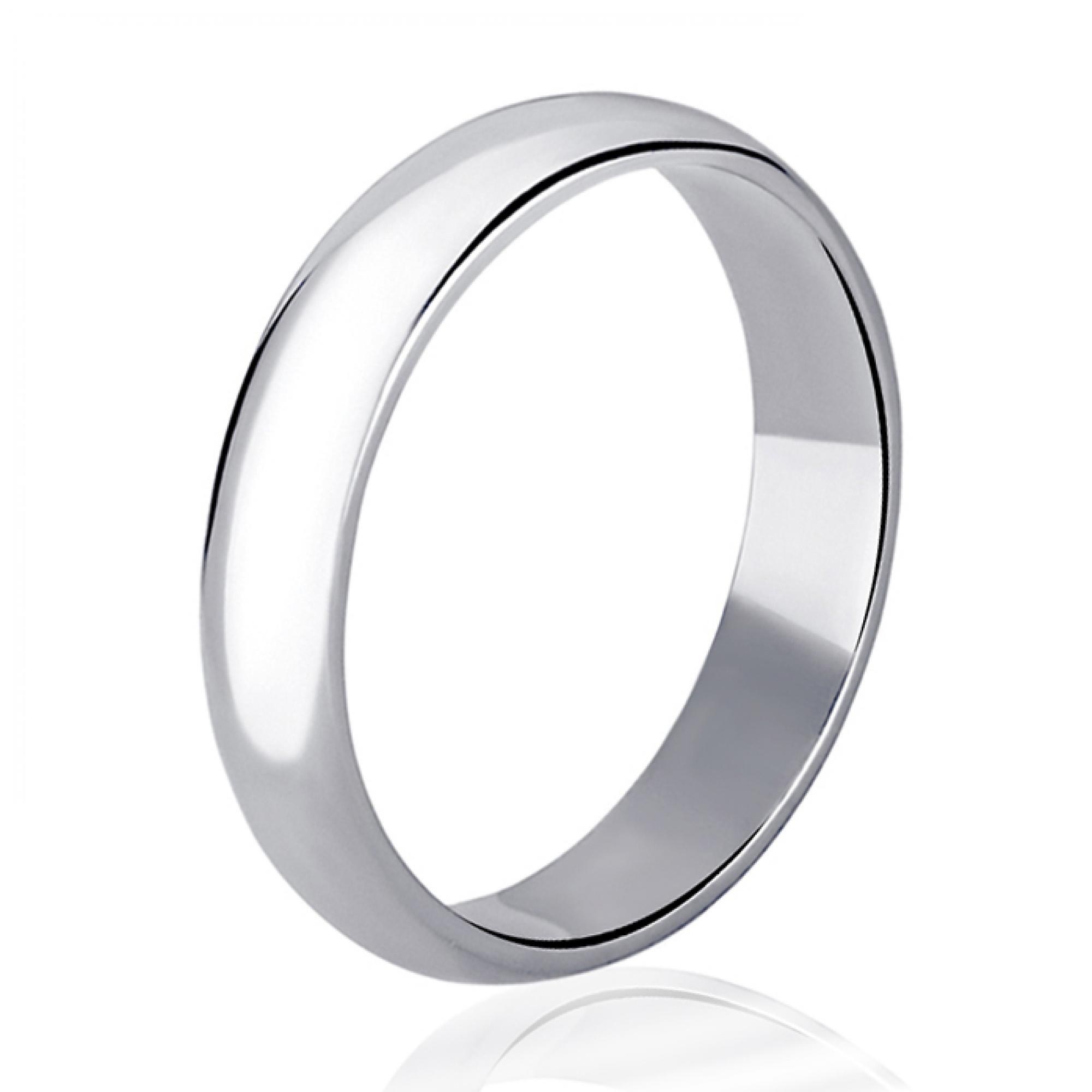 Серебряное кольцо Обручальное (3725)