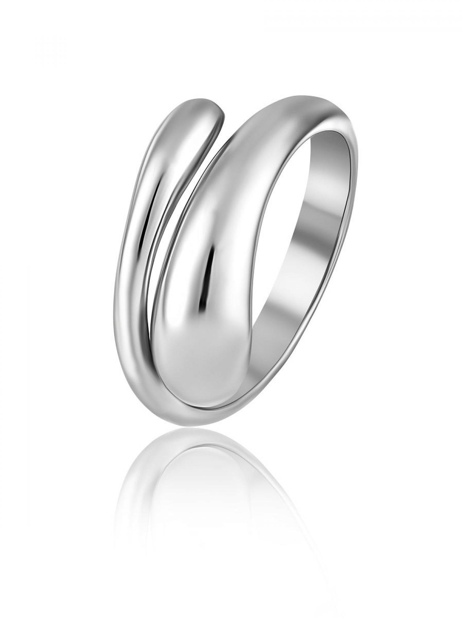 Серебряное безразмерное кольцо (3745) 