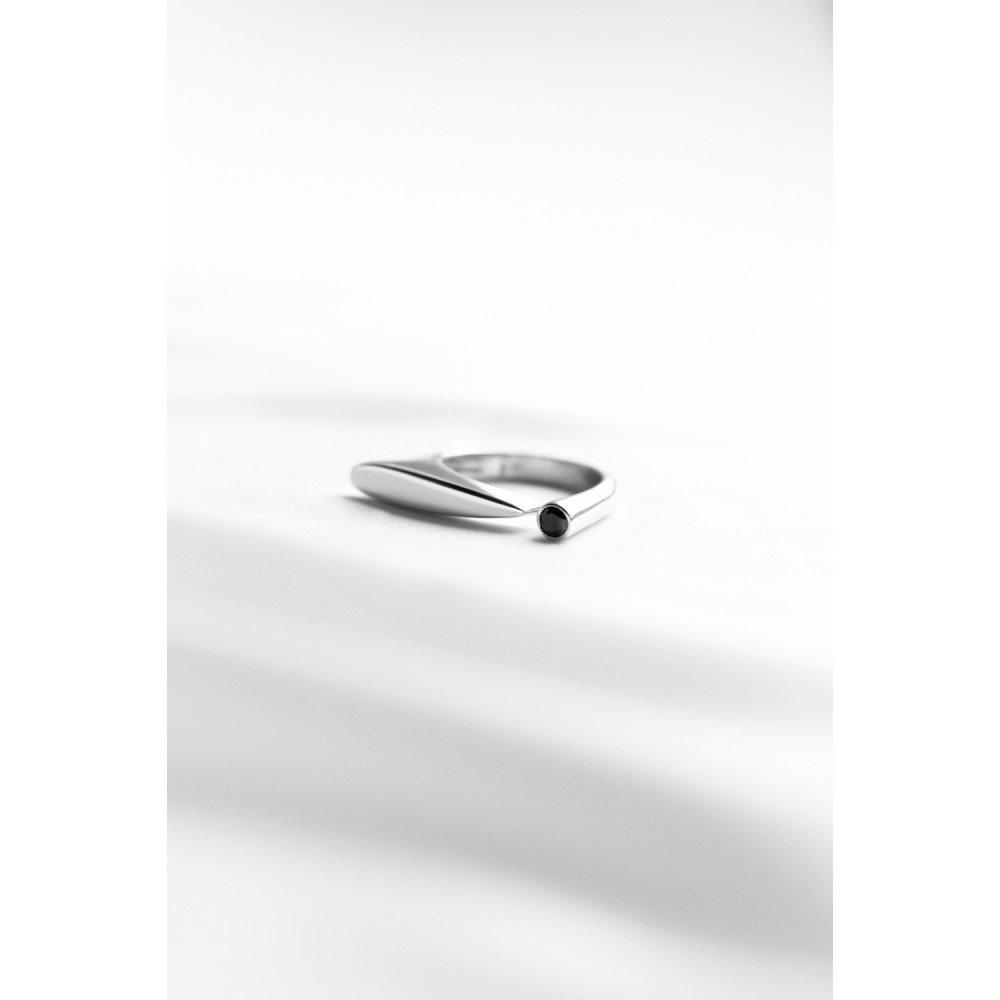 Срібна безрозмірна каблучка (3804) - 4