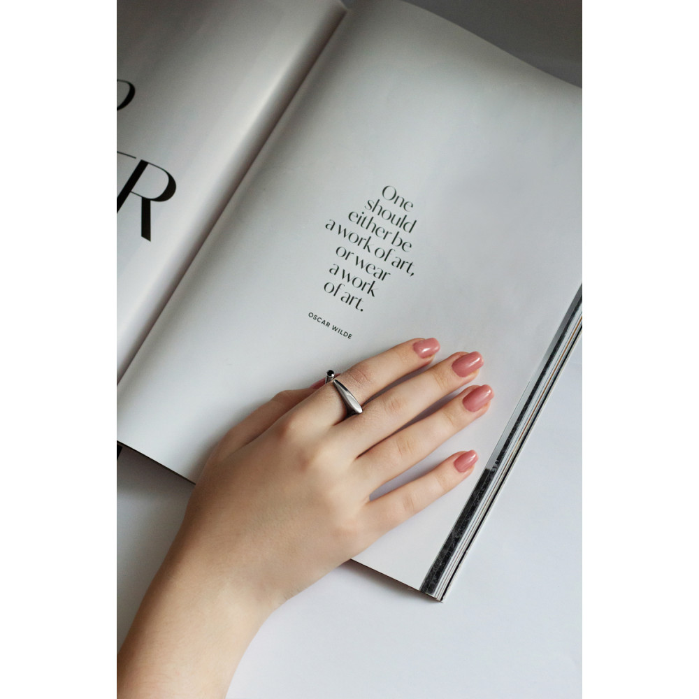 Срібна безрозмірна каблучка (3804) - 3