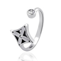 Срібна каблучка на фалангу (3819) Рекомендації для вас