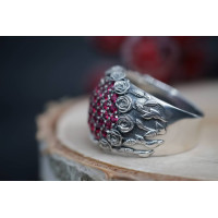 Срібна каблучка Букет троянд (3827) Рекомендації для вас - 2