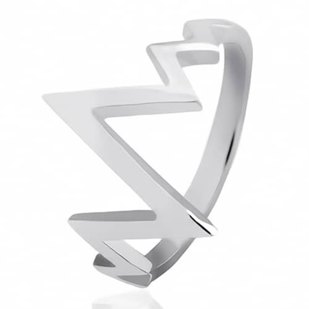 Срібна каблучка Блискавка (3830) - 1