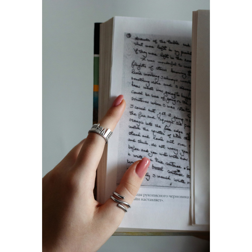 Срібна каблучка (3837) - 3