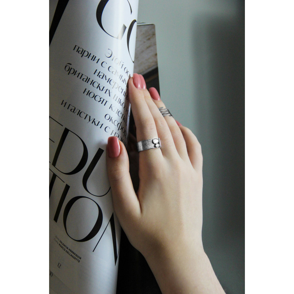 Срібна каблучка (3908) - 5