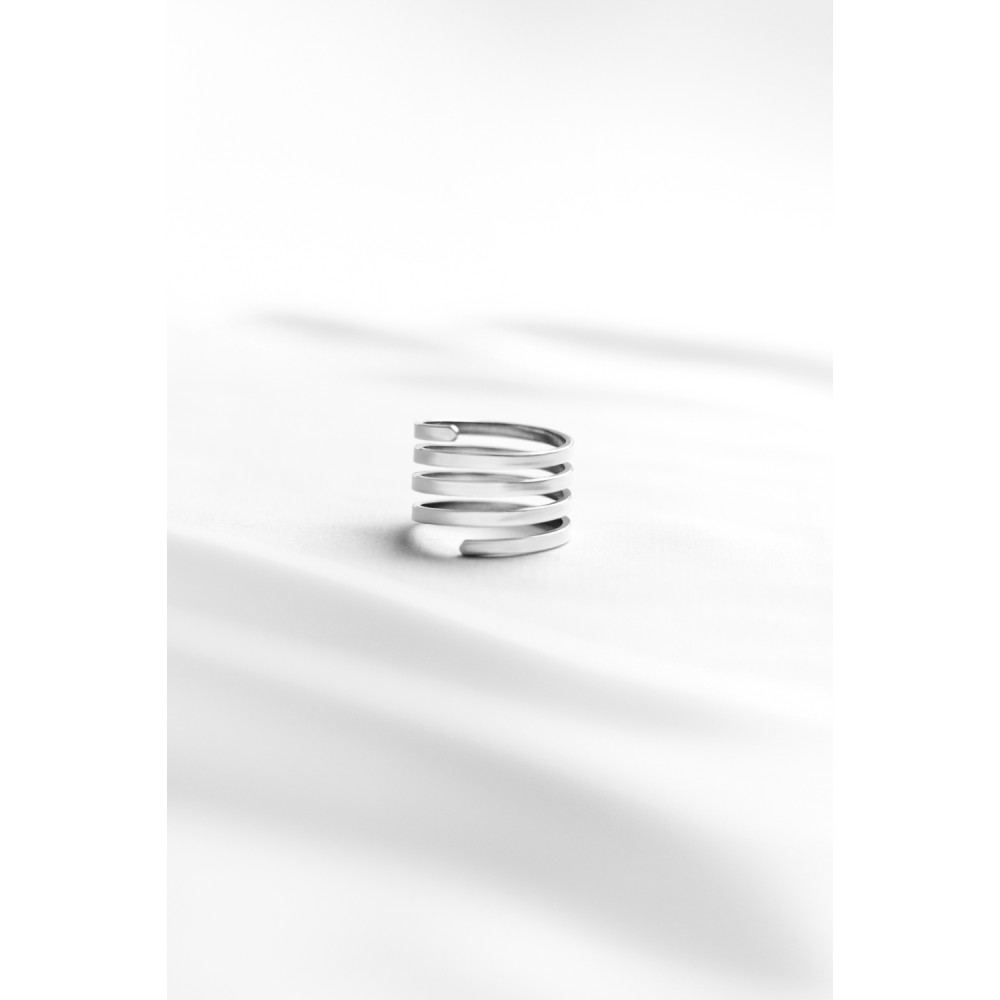 Срібна каблучка Пружинка (3842) - 4