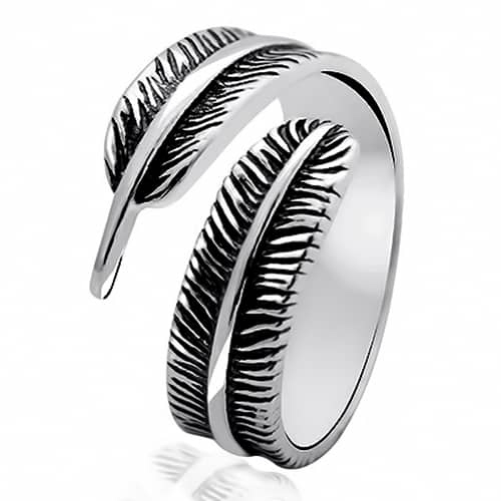 Срібна каблучка Пір`їна (3854) - 1