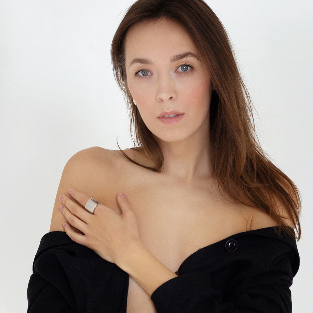 Срібна каблучка (3860) - 4