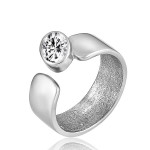 Жіноча срібна безрозмірна каблучка (3863) - комплект