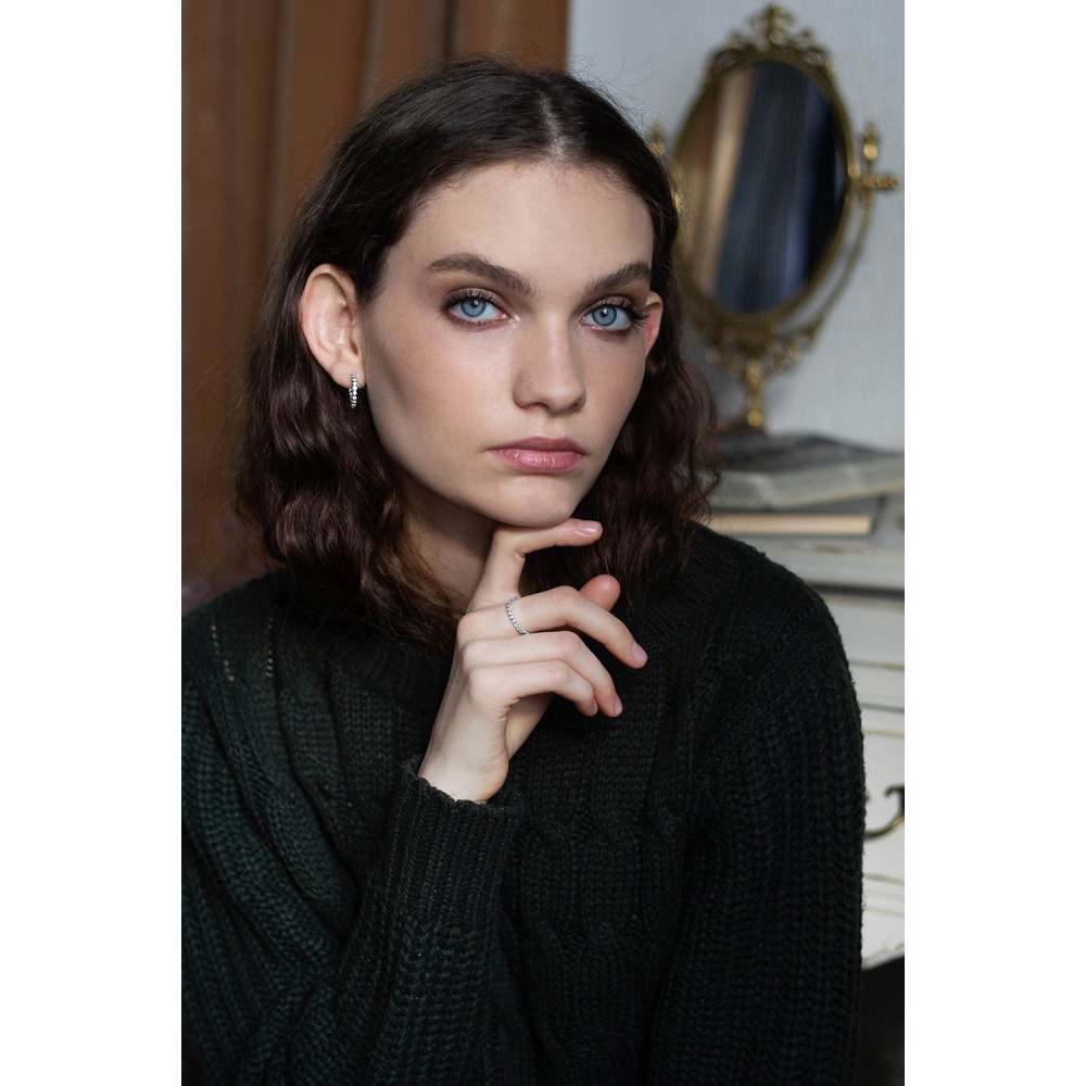 Срібна каблучка (3884) - 8