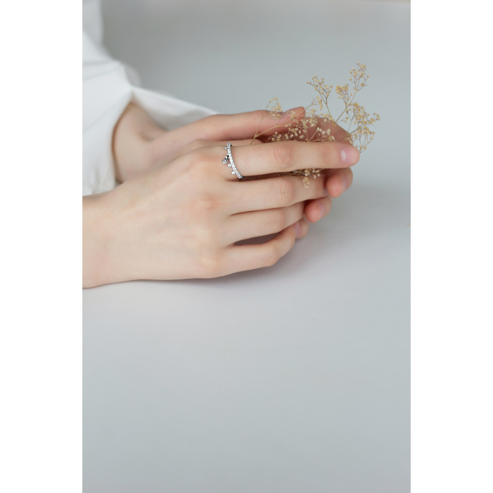 Срібна каблучка (3897) - 4