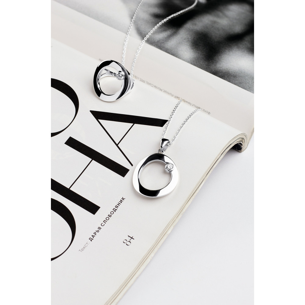 Срібна каблучка (3907) - 8