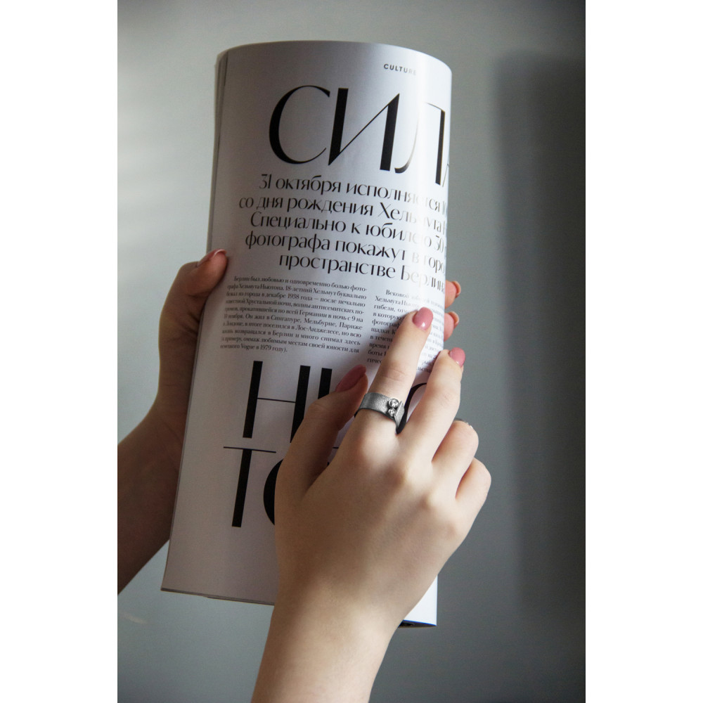 Срібна каблучка (3908) - 2