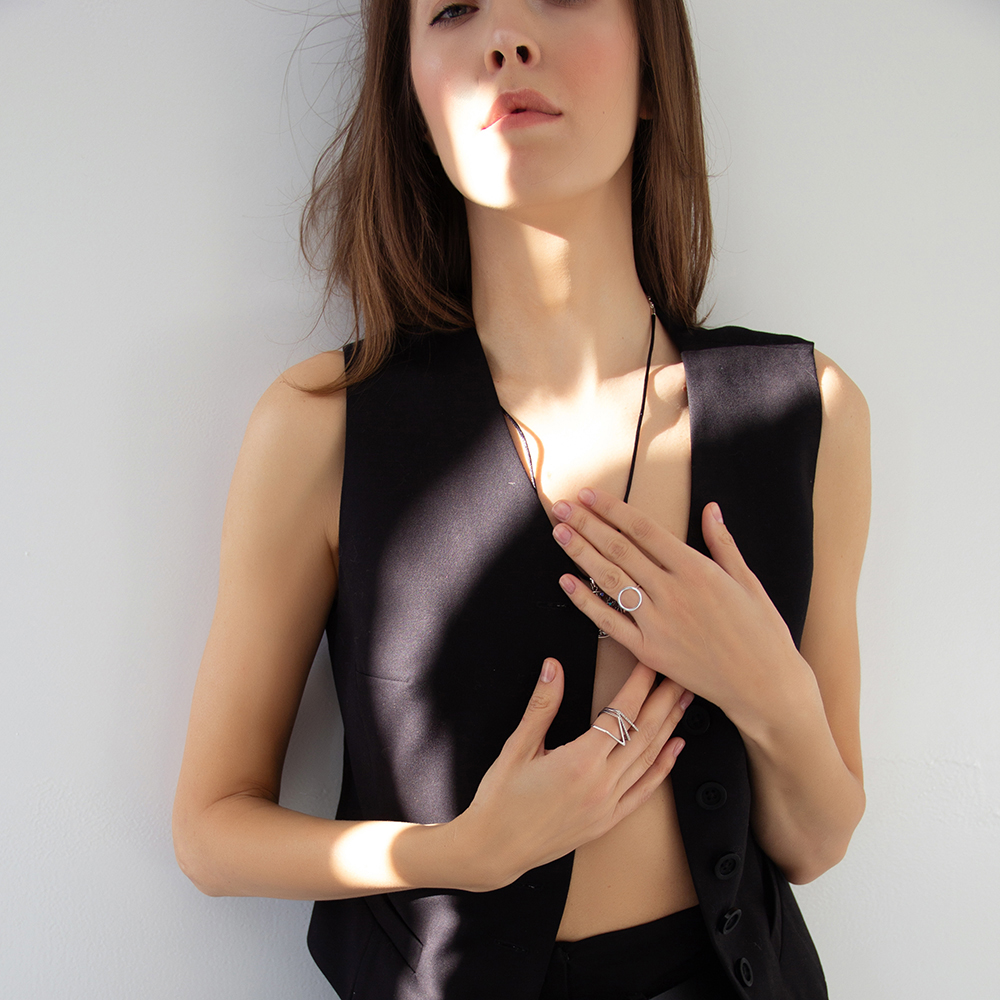 Срібна каблучка (3928) - 8