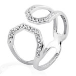 Срібна каблучка (3933) - комплект