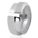 Безрозмірна срібна каблучка (3939) - комплект