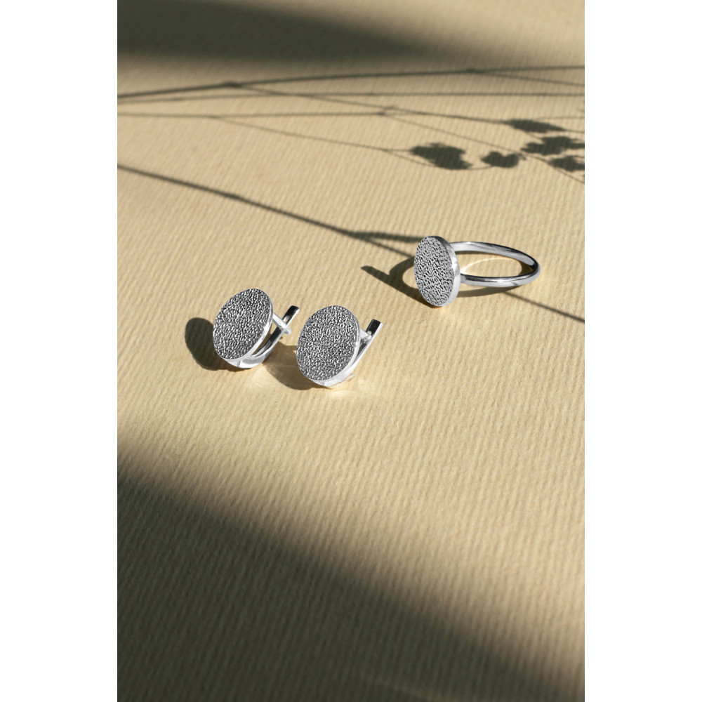 Срібні сережки (4980-1) - 9