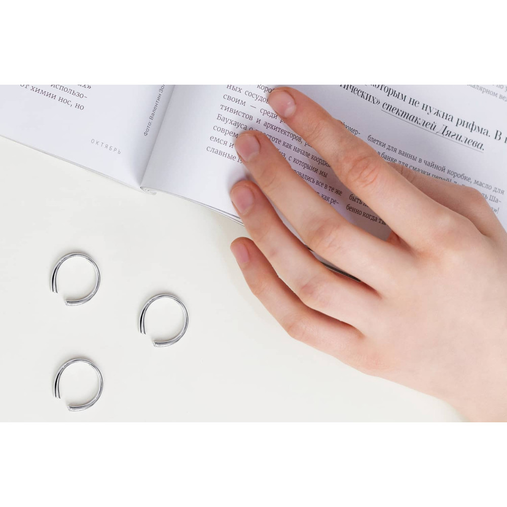 Срібна каблучка (3952) - 5