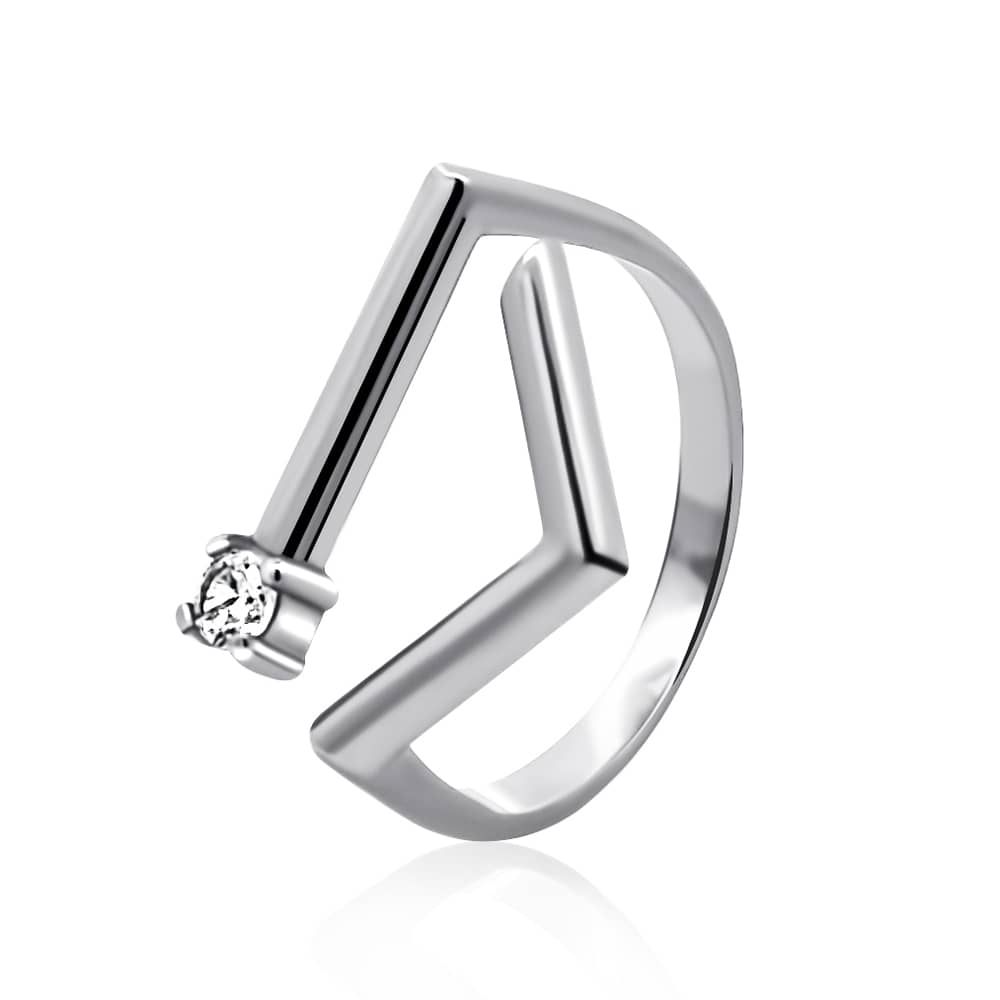 Срібна каблучка (3953) - 1