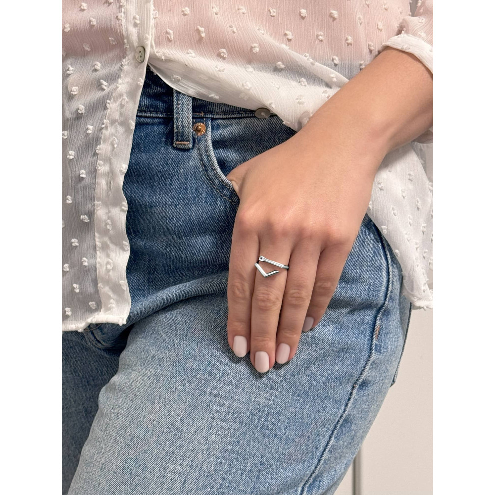 Срібна каблучка (3953) - 4