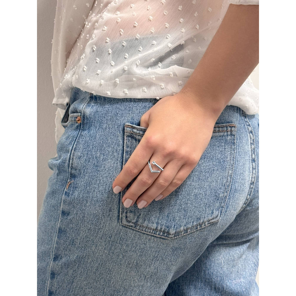 Срібна каблучка (3953) - 5