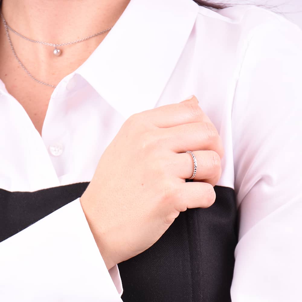 Срібна каблучка (3968) - 2